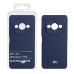 قاب نیو سیلیکون محافظ لنزدار RFF مدل Xiaomi Redmi A3 / A3x / poco C61 - سرمه ای (پک دار)