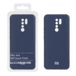 قاب نیو سیلیکون محافظ لنزدار RFF مدل Xiaomi Redmi 9 / Redmi 9 Prime / Poco M2 - سرمه ای (پک دار)