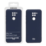 قاب نیو سیلیکون محافظ لنزدار RFF مدل Xiaomi Redmi Note 9 / Redmi 10X 5G / Redmi 10X Pro 5G - سرمه ای (پک دار)