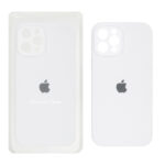 قاب سیلیکونی پاک کنی محافظ لنزدار اورجینال Apple iPhone 12 Pro Max - سفید (پک اصلی)