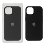 قاب سیلیکونی پاک کنی اورجینال Apple iPhone 13 / iPhone 14 - مشکی (پک اصلی)