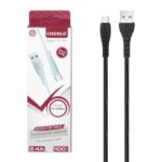 کابل شارژ کنفی 1.1 متری فست اندروید CHERLO مدل V8-K01 - مشکی - SMO