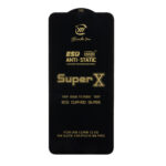 محافظ صفحه نمایش آنتی استاتیک Full Cover Super X مدل Xiaomi Redmi 12 / Redmi 13X / Redmi 13 4G / Poco M6 Pro 5G / Poco M6 4G - مشکی (بدون پک)