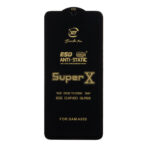 محافظ صفحه نمایش آنتی استاتیک Full Cover Super X مدل Samsung A07 / A06 / A05S / Realme C51 / Realme C53 / Narzo N53 / Realme Note 50 - مشکی (بدون پک)