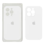 قاب سیلیکونی پاک کنی محافظ لنزدار اورجینال Apple iPhone 14 Pro - سفید (پک اصلی)