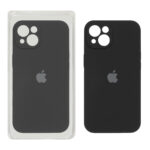 قاب سیلیکونی پاک کنی محافظ لنزدار اورجینال Apple iPhone 13 / iPhone 14 - مشکی (پک اصلی)