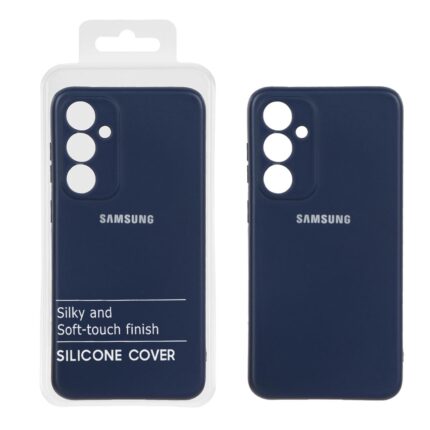 قاب نیو سیلیکون محافظ لنزدار RFF مدل Samsung Galaxy S23 FE - سرمه ای (پک دار)