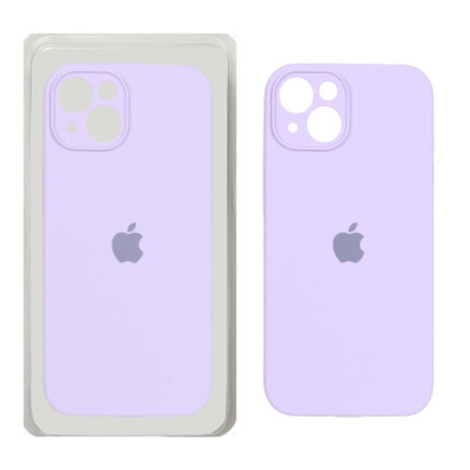 قاب سیلیکونی پاک کنی محافظ لنزدار اورجینال Apple iPhone 13 / iPhone 14 - یاسی (پک اصلی)