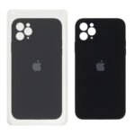 قاب سیلیکونی پاک کنی محافظ لنزدار اورجینال Apple iPhone 11 Pro Max - مشکی (پک اصلی)