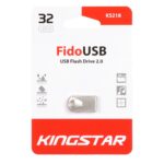 KingStar Fido KS218 USB2.0 Flash Memory - 32GB (گارانتی متین) نقره ای