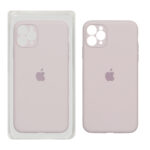 قاب سیلیکونی پاک کنی محافظ لنزدار اورجینال Apple iPhone 11 Pro Max - کالباسی (پک اصلی)