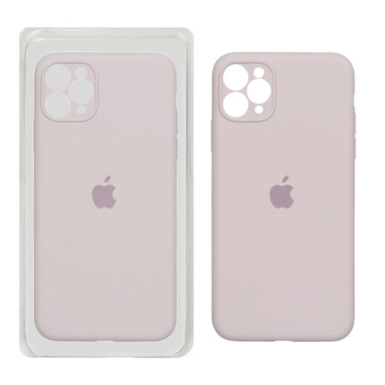 قاب سیلیکونی پاک کنی محافظ لنزدار اورجینال Apple iPhone 11 Pro Max - کالباسی (پک اصلی)