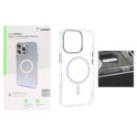 قاب اورجینال belkin شفاف Magsafe مدل Apple iPhone 16 Pro (پک دار)