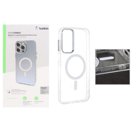 قاب اورجینال belkin شفاف Magsafe مدل Samsung Galaxy A25 5G (پک دار)