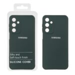قاب نیو سیلیکون محافظ لنزدار RFF مدل Samsung Galaxy A16 - سبز تیره (پک دار)