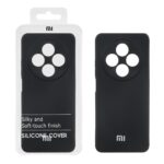 قاب نیو سیلیکون محافظ لنزدار RFF مدل Xiaomi Redmi 14C / Redmi A3 Pro / Redmi A4 / Poco C75 - مشکی (پک دار)