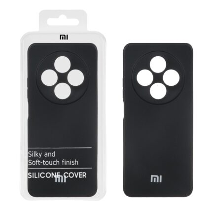 قاب نیو سیلیکون محافظ لنزدار RFF مدل Xiaomi Redmi 14C / Redmi A3 Pro / Redmi A4 / Poco C75 - مشکی (پک دار)
