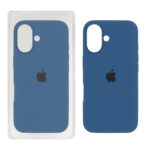 قاب سیلیکونی پاک کنی اورجینال Apple iPhone 16 - آبی اقیانوسی (پک اصلی)
