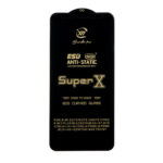 محافظ صفحه نمایش آنتی استاتیک Full Cover Super X مدل Samsung A750 / J4 Plus / J6 Plus / J4 Core / A7 2018 - مشکی (بدون پک)
