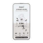 محافظ صفحه نمایش شیشه ای اورجینال Full Cover XMART Anti Static USG مدل Apple iPhone 13 Pro Max