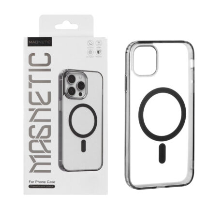 قاب اورجینال Magnetic Magsafe دور ژله ای Apple iPhone 11 - مشکی (پک دار)