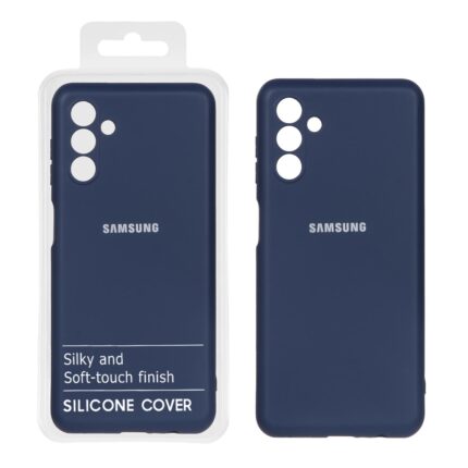 قاب نیو سیلیکون محافظ لنزدار RFF مدل Samsung Galaxy A04s / A13 5G / M13 4G / M23 / F13 - سرمه ای (پک دار)
