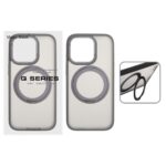 قاب اورجینال Magic Mask استند چرخشی Magsafe مدل Apple iPhone 16 Pro - خاکستری (پک دار)