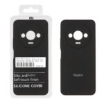 قاب سیلیکونی پاک کنی اورجینال درجه یک Xiaomi Redmi A3 / A3x / Poco C61 - مشکی (پک دار)