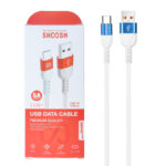 کابل شارژ 1.1 متری فست Shoosh Type-C مدل SH405C - سفید - SMO