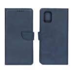 کیف چرمی موبایل مگنتی Samsung Galaxy A71 - سرمه ای