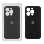 قاب سیلیکونی پاک کنی محافظ لنزدار اورجینال Apple iPhone 14 Pro - مشکی (پک اصلی)