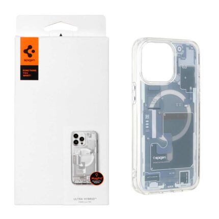 قاب اورجینال Spigen مگ سیف Zero one مدل Apple iPhone 14 Pro Max - طرح 25 (پک دار)