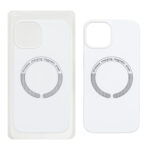 قاب سیلیکونی اورجینال Magsafe مدل Apple iPhone 13 / iPhone 14 - سفید (پک دار)