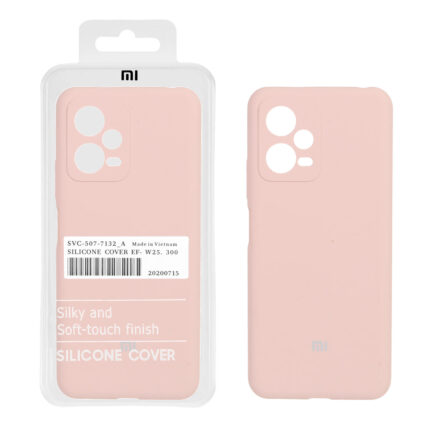 قاب سیلیکونی پاک کنی اورجینال درجه یک Xiaomi Redmi Note 12 5G / Poco X5 5G - کالباسی (پک دار)