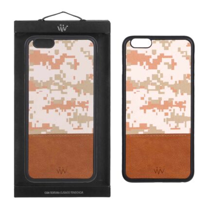 قاب VVV طرح چرم دو تکه Apple iPhone 6 Plus / iPhone 6s Plus - کد 6 (پک دار)