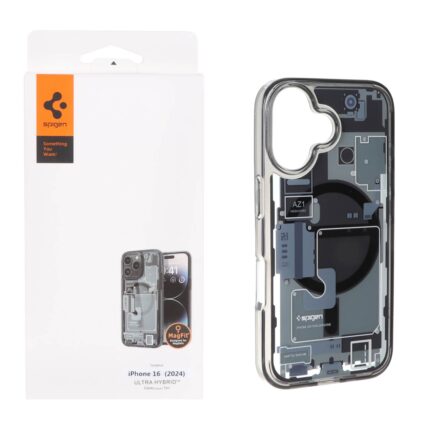 قاب اورجینال Spigen مگ سیف Zero one مدل Apple iPhone 16 - طرح 29 (پک دار)
