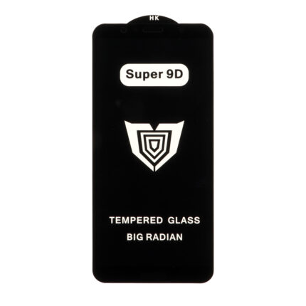 محافظ صفحه نمایش شیشه ای Full Cover ESD Anti Static - Super 9D مدل Huawei Y6 (2018) / Honor 7A (بدون پک)