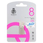 Queen LINK USB2.0 Flash Memory - 8GB (گارانتی مادام العمر شرکت آی تین) نقره ای