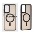قاب اورجینال Magic Mask مات Magsafe بلک لنز Samsung Galaxy S20 FE - مشکی (پک دار)