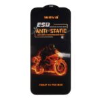 محافظ صفحه نمایش شیشه ای Full Cover ESD Anti Static - Weva مدل Apple iPhone 16 Pro Max (بدون پک)