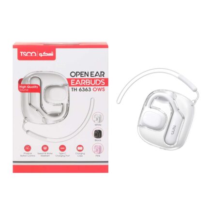 ایرفون بی سیم TSCO مدل TH 6363 OWS - سفید