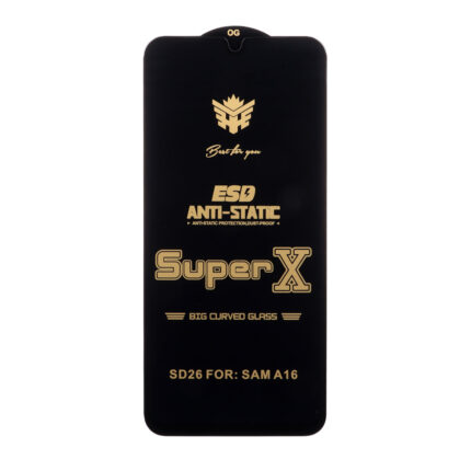 محافظ صفحه نمایش آنتی استاتیک Full Cover Super X مدل Samsung Galaxy A17 / A16 / A26