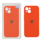 قاب سیلیکونی پاک کنی اورجینال Master Quality مدل Apple iPhone 13 / iPhone 14 - نارنجی (پک دار)