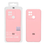 قاب سیلیکونی پاک کنی اورجینال Master Quality مدل Xiaomi Redmi 10C / Redmi 10 Power / Poco C40 - صورتی (پک دار)