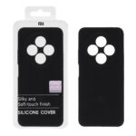 قاب سیلیکونی پاک کنی اورجینال Master Quality مدل Xiaomi Redmi 14C / Redmi A3 Pro / Redmi A4 / Poco C75 - مشکی (پک دار)
