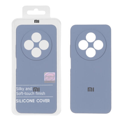 قاب سیلیکونی پاک کنی اورجینال Master Quality مدل Xiaomi Redmi 14C / Redmi A3 Pro / Redmi A4 / Poco C75 - فیلی (پک دار)