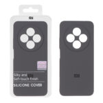 قاب سیلیکونی پاک کنی اورجینال Master Quality مدل Xiaomi Redmi 14C / Redmi A3 Pro / Redmi A4 / Poco C75 - خاکستری (پک دار)