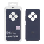 قاب سیلیکونی پاک کنی اورجینال Master Quality مدل Xiaomi Redmi 14C / Redmi A3 Pro / Redmi A4 / Poco C75 - سرمه ای (پک دار)
