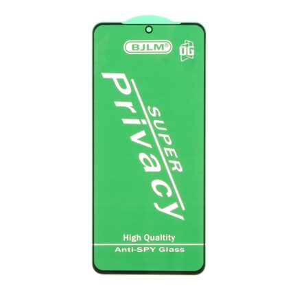 محافظ صفحه نمایش شیشه ای Full Cover OG - Privacy Anti Static مدل Xiaomi Redmi Note 13 4G / Poco M7 Pro 5G (بدون پک)
