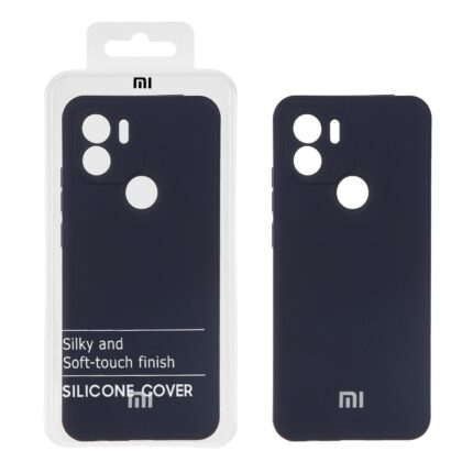 قاب نیو سیلیکون محافظ لنزدار RFF مدل Xiaomi Redmi A1 Plus / Redmi A2 Plus - سرمه ای کد 1 (پک دار)